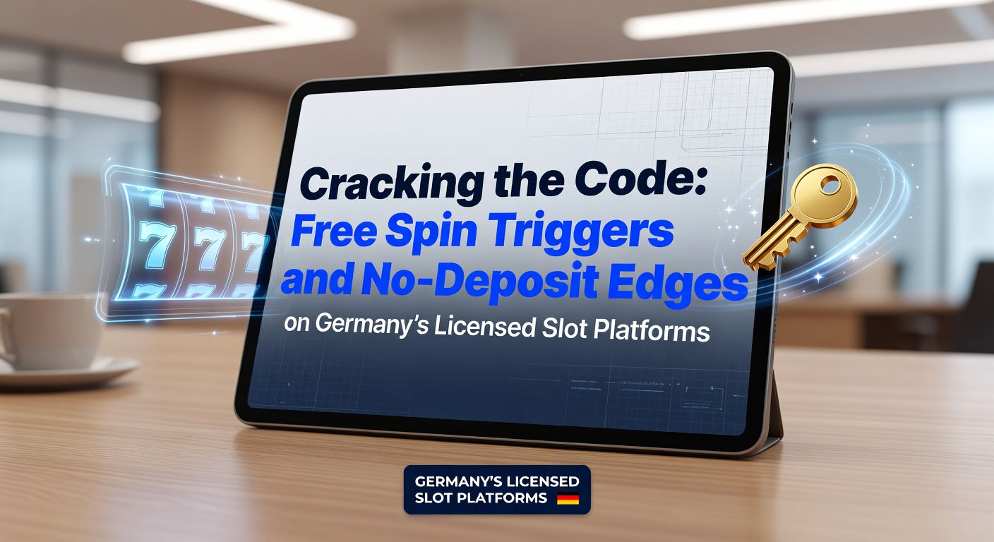 Bunte Slot-Maschine mit Free-Spin-Symbolen auf einem lizenzierten deutschen Casino-Bildschirm, die Trigger-Mechanismen symbolisieren